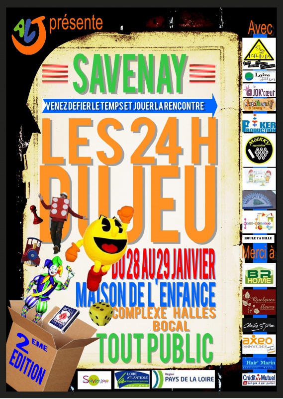 24 Heures du jeu à Savenay (44) les 28 et 29 Janvier 2012 338160affichedefinitivenormalement24HDUJEU