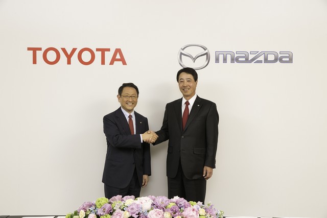 Toyota Et Mazda S'Allient Pour Produire De Meilleurs Voitures 340722201505130101