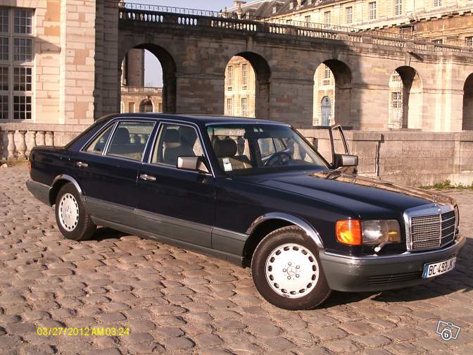 les Mercedes-Benz w126 d'occasion à vendre sur autoscout, leboncoin, ebay et autres 345759mbw126pa0014