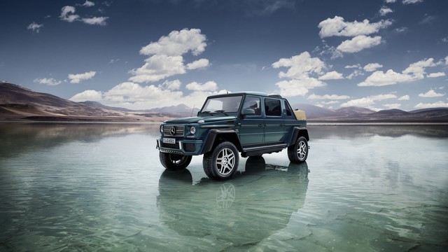 Nouvelle Mercedes-Maybach G 650 Landaulet Edition limitée : le luxe à ciel ouvert, sur la route et en tout-terrain  35277917C1522