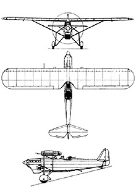 ANF Les Mureaux 117 électrique 770mm (Réalisation perso) 354574Plan3vues