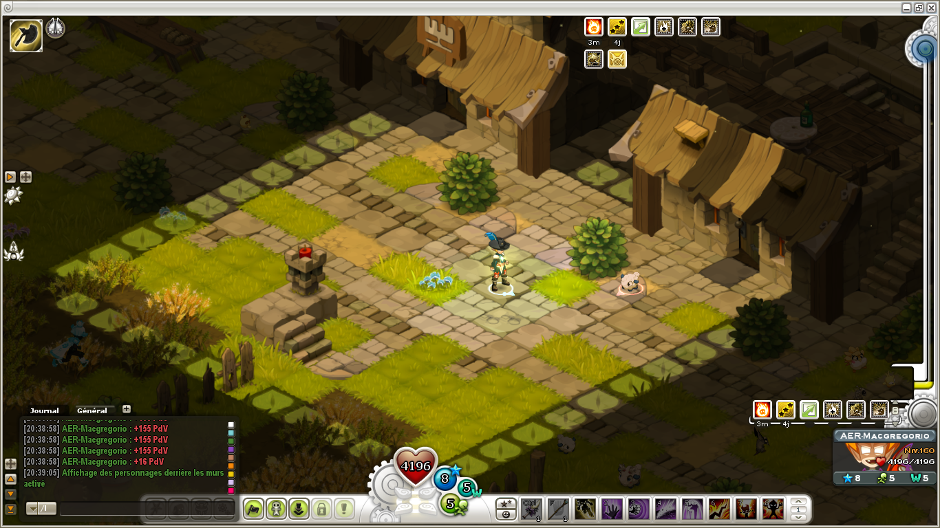 Bloqué en combat en même temps qu'un bouftou sur Wakfu beta test  356452172