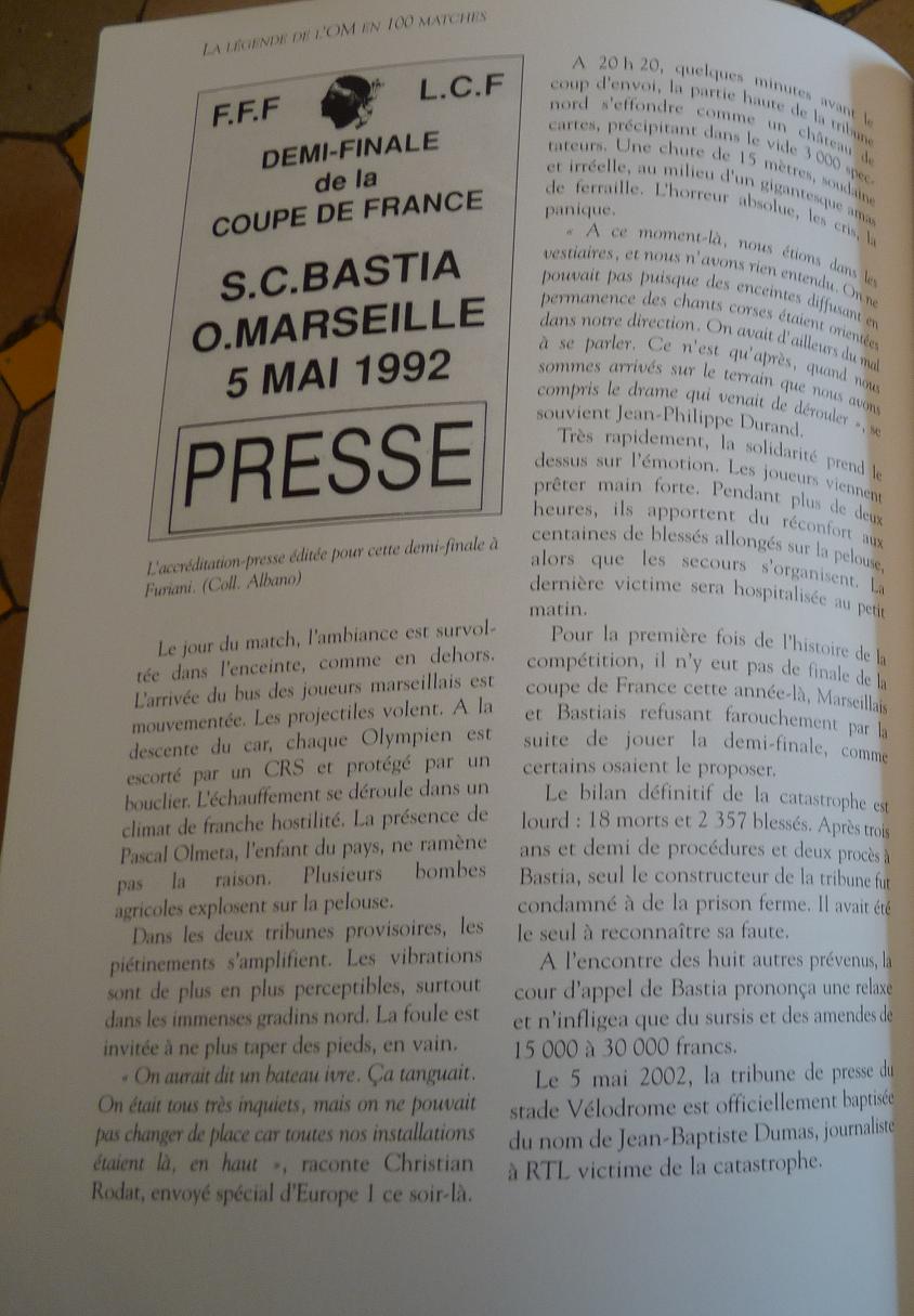 "L'OM.... ET LES LIVRES QUI NOUS PASSIONNENT" ? - Page 6 362688Photo051