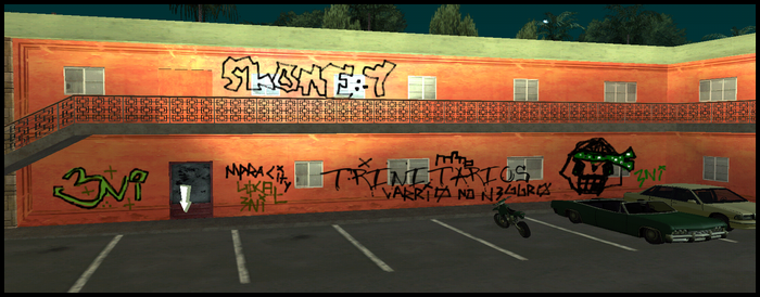 [Graffiti] Jefferson motel - Las Collinas. 366451samp322