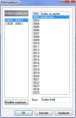 Créer une quête (XP, VX et VX ACE) 366734Interrupteurs