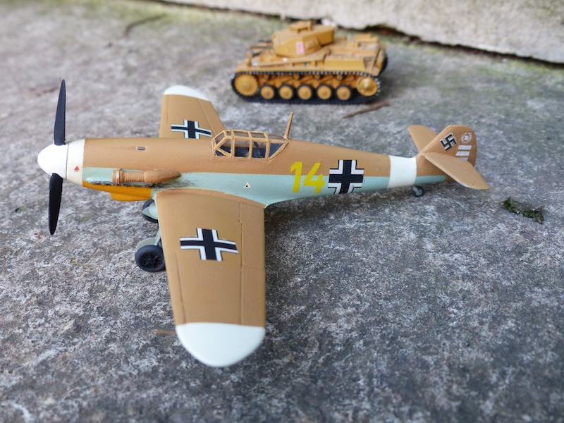 Messerschmitt BF 109F Frog 1/72 (VINTAGE) 367935P1040127