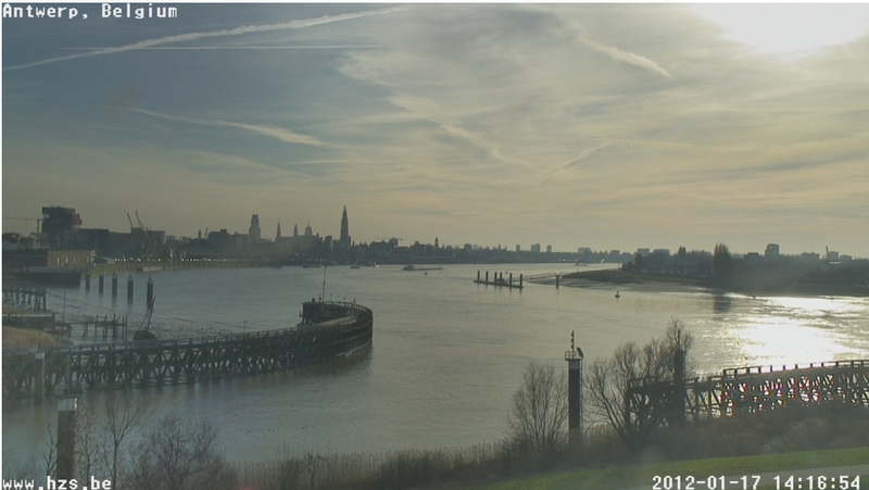 La webcam d'Anvers 401484Anvers17janvier201214h16