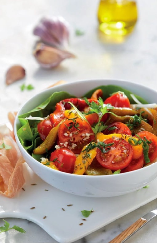 Salade tomates et poivrons 402396saladetomatespoivrons