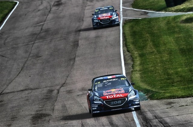 Deuxième podium consécutif pour les PEUGEOT 208 WRX à Lydden Hill  4030202016RXGB106