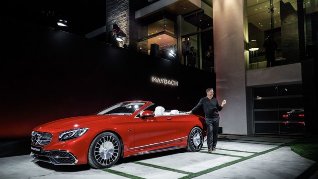 Exclusivité : la nouvelle Mercedes-Maybach S 650 Cabriolet 40509916C1032003D332398