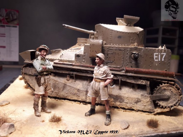 Vickers MK2 (Egypte 1939) - Hobby Boss - 1/35 40823020171220121243