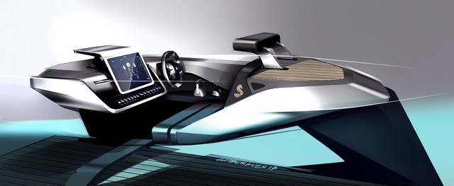 PEUGEOT et BENETEAU présentent le Sea Drive Concept 410689BeneteauPeugeotSeaDriveConceptResearchSketches007