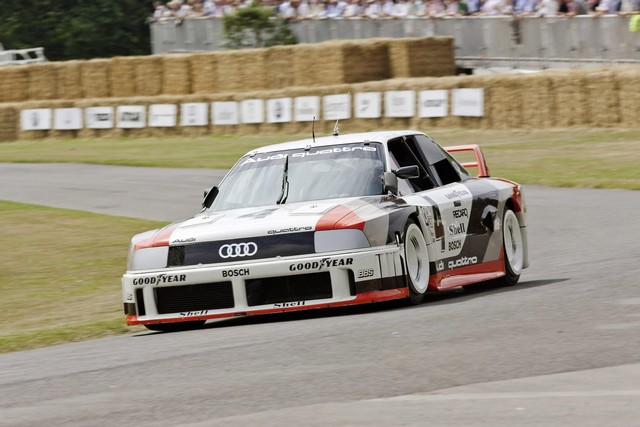 Audi célèbre trois anniversaires à Goodwood 411379Audi90quattroIMSAGTO