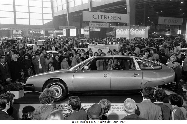 LA CITROËN CX A 40 ANS 412155cxsalondeparis1974002