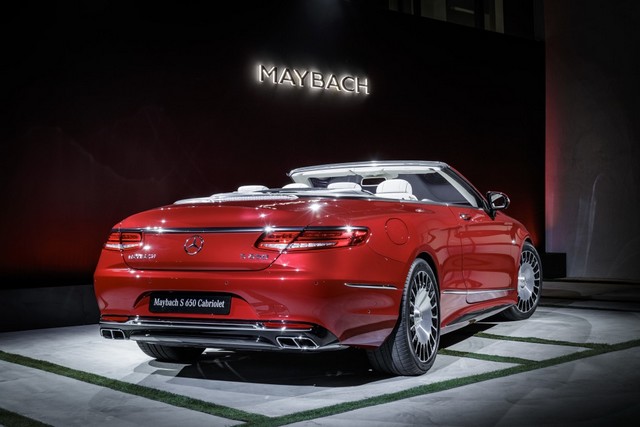 Exclusivité : la nouvelle Mercedes-Maybach S 650 Cabriolet 41290016C1032023D332407