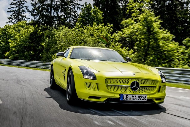 Mercedes SLS AMG Electric Drive : nouveau record au Nürburgring  413588MercedesBenzSLSAMGCoupElectricDrive4