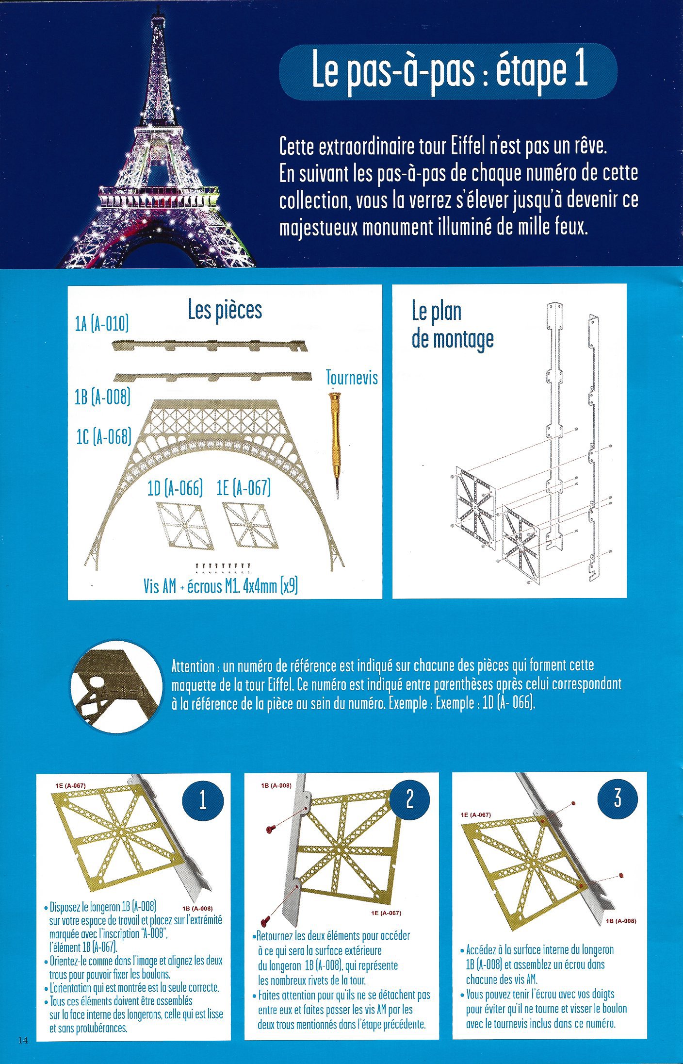 Numéro 1 - Je construis la Tour Eiffel - La Tour dans l'histoire 41790601b