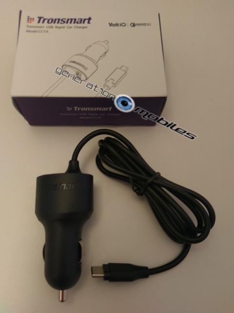 [TEST - TronsmartDirect]  Chargeur Voiture Quick Charge 3.0 USB Type C  426886IMAG0002