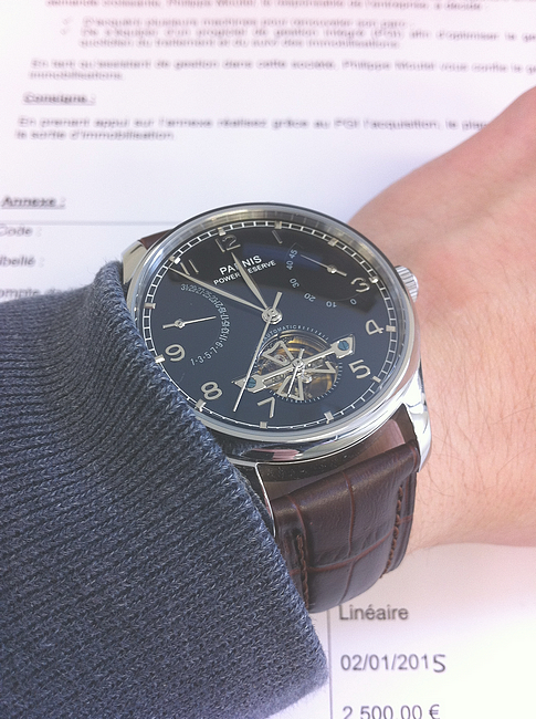 [Revue] Parnis Power Reserve, une très jolie open heart à moins de 100€. - Page 2 427022111