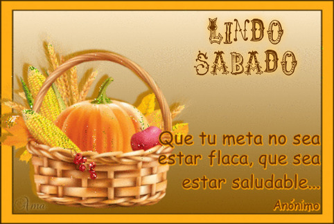 Canasta Saludable con Frase 427613SABADO