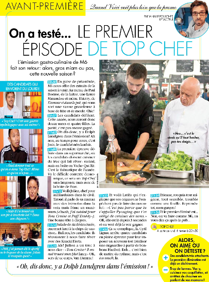 TOP CHEF 2013, les news 430261223