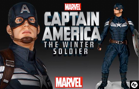 [Gentle Giant] Captain America Winter Soldier statue 432890caps