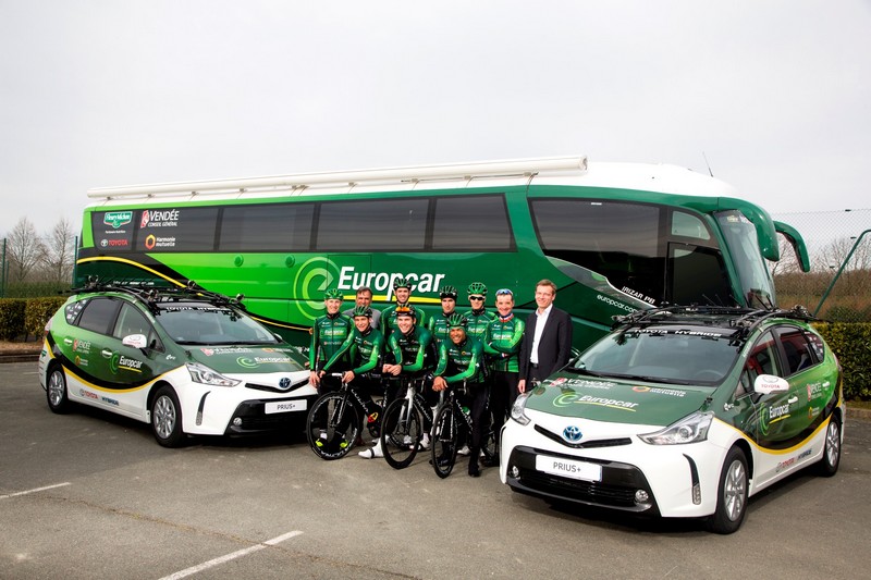Toyota France Partenaire de L'équipe Cycliste Europcar 442347TOYOTAEUROPCAR