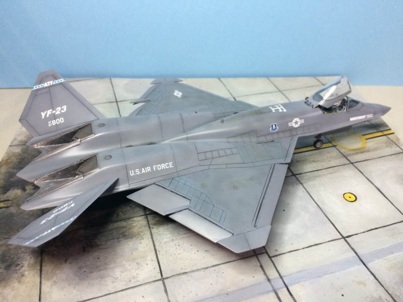 NORTHROP YF-23 Black Widow PAVE 1 [ITALERI] 443185YF23PAVE277