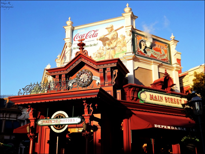 Photos de Disneyland Paris en HDR (High Dynamic Range) ! 447432MainStreetMotorsHDR