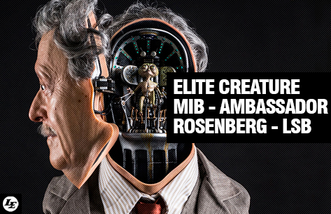 [Elite Creature Collectibles] MIB - Ambassador Rosenberg - Life Size Bust 450686mib