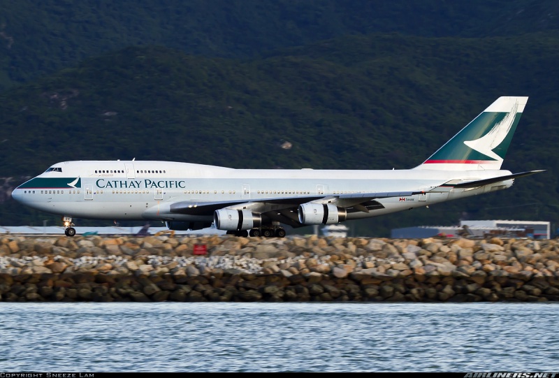 Boeing 747-400 Cathay Pacific [Hasegawa] 1/200 4538172135633