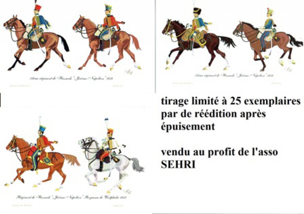 les séries de cartes postales uniformologiques de la SEHRI 45617413ejrme