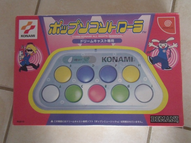 [VDS/ECH] Pop'n Music Controller Dreamcast 458836DSCF5916