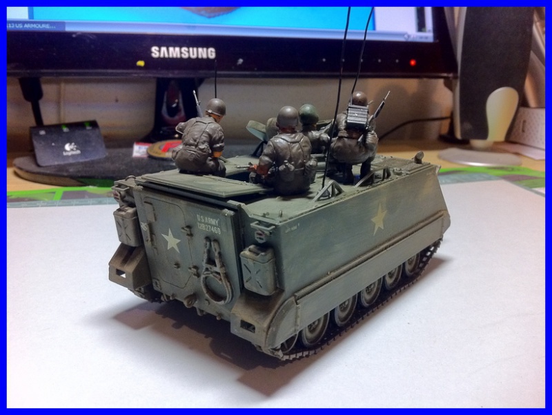 M 113 US ARMOURED PERSONNEL CARRIER 1/35 TAMIYA 461260photo3800x600