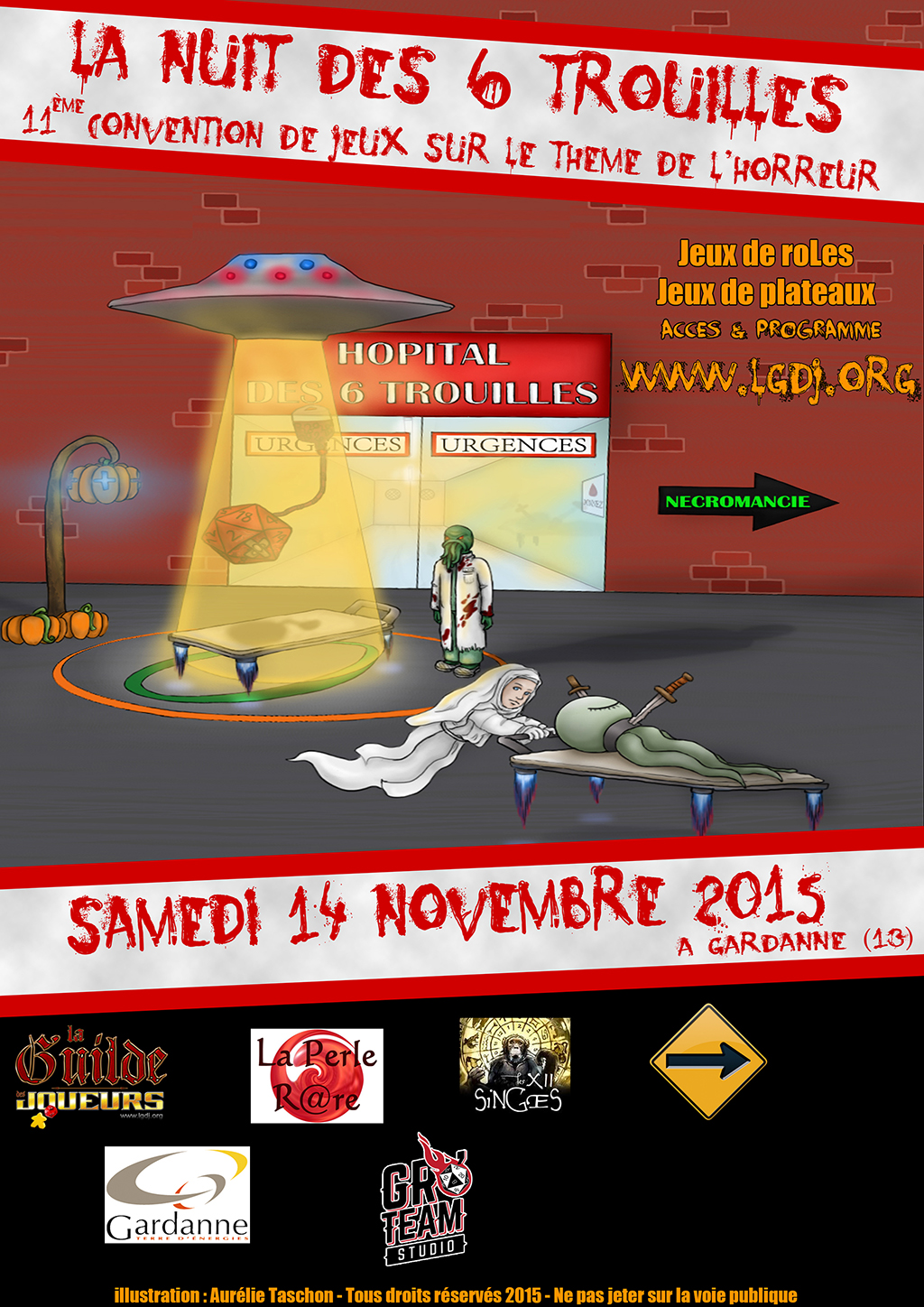 Samedi 14 Novembre 2015 - 11ème Nuit dés 6 Trouilles			 465315nd6t15WebR