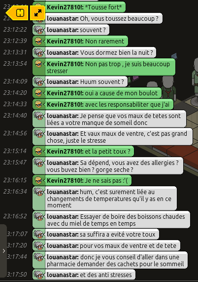 [CHU] Rapports d'actions RP de louanastar 466995RP22