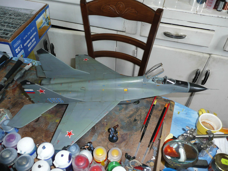 Mig29-M Fulcrum [Trumpeter] 1/32 469160P1040238