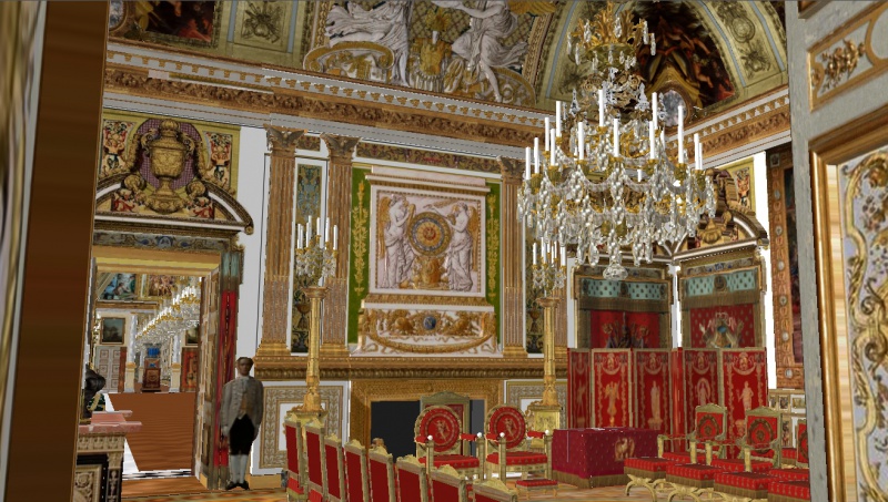 archives - Exposition aux Archives nationales : Louis XVI, Marie-Antoinette et la Révolution, la famille royale aux Tuileries  470252grandcabinetplafond