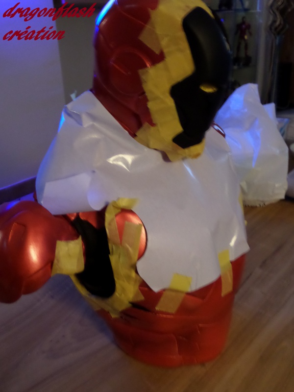 dragonflash création : buste iron man 1/2  (+-40 cm de haut) le final 4720814920