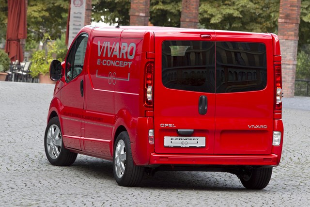 Opel Vivaro e-Concept :projet électrique de la de la marque  472842OpelVivaroeConcept4