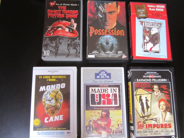 VHS plus ou moins rares à vendre 473427IMG4077