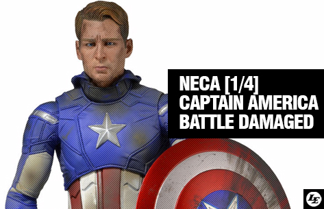 [NECA] Captain America Battle Damaged 1/4 473509capsneca