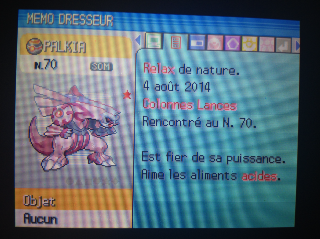 [ShinysHunters' Teams Cup n°8] Rapports et Classements   - Page 6 484880Palkia3