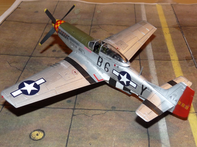 P 51D Mustang Glamorous Glennis III Capt Chuck YEAGER 357e Fighter Group  485638F2B