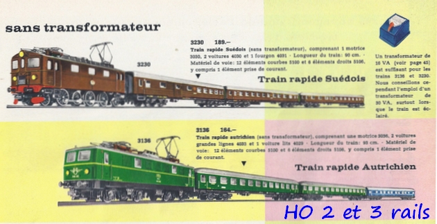 Coffrets Märklin 1936 - 1968 (rouges, noirs, verts ou bleus) 488249Marklincatalogue19626R