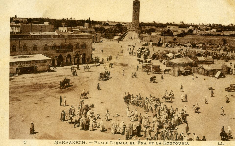 مراكش  488768placejamaalafnaetkotoubiavers1920