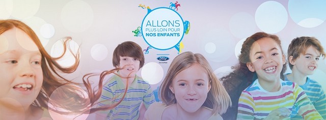 En 2015, Ford France a versé plus de 180 000 euros de dons à des associations dans le cadre du programme “Allons plus loin pour nos enfants” 490307Allonsplusloinpournosenfants