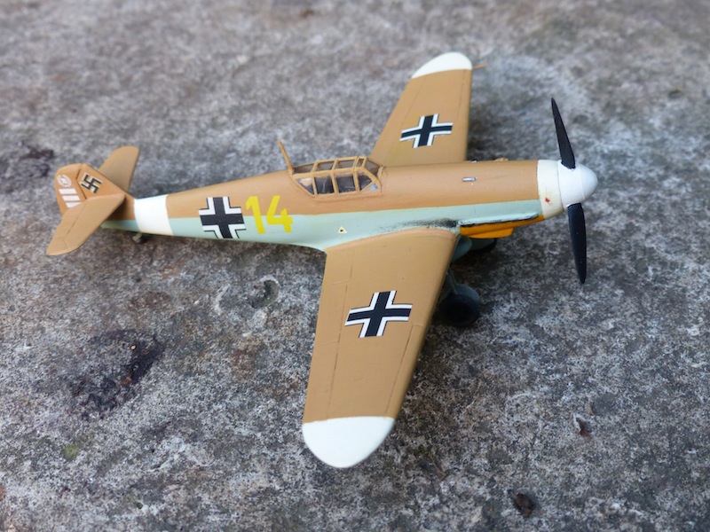 Messerschmitt BF 109F Frog 1/72 (VINTAGE) 493648P1040141