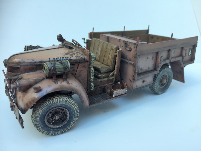 [Concours Désert] LRDG 30cwt Chevrolet Truck /Tamiya - 1/35  - Page 6 498883IMG2358