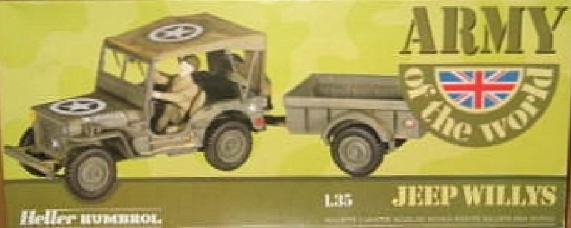 JEEP WILLYS 1/35ème Réf 791, 81120 et 81105 50263218574812858